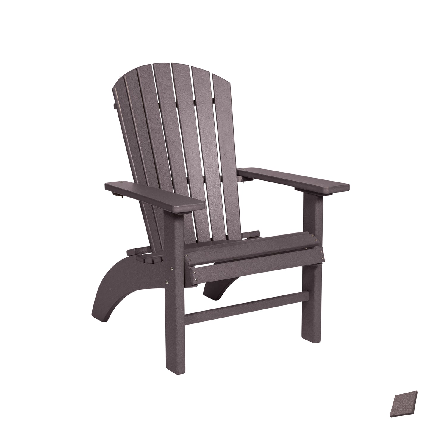 Poly Standard Classic Deluxe Fan Back Adirondack Chair