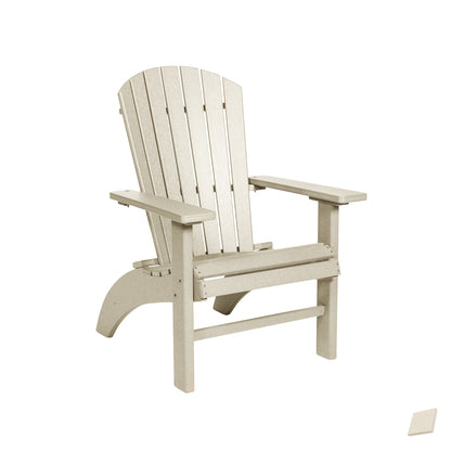 Poly Standard Classic Deluxe Fan Back Adirondack Chair