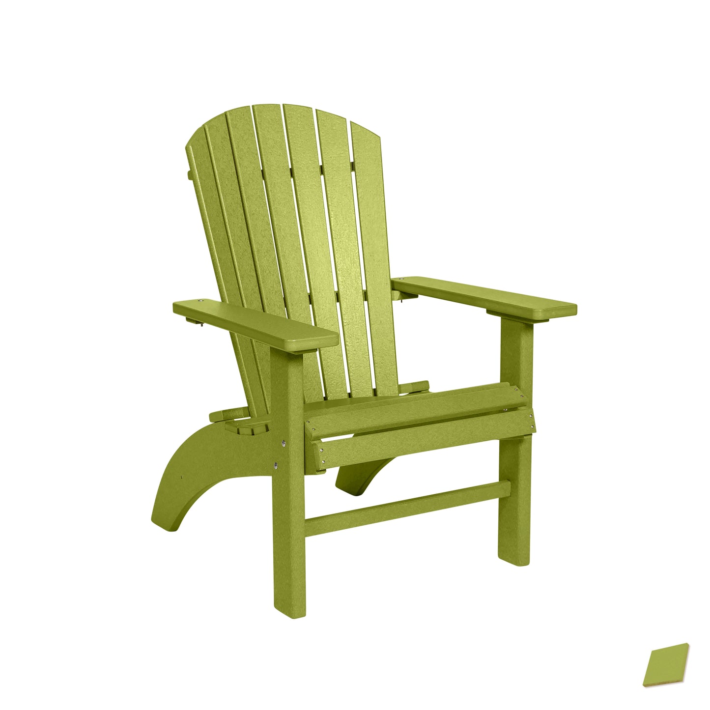 Poly Standard Classic Deluxe Fan Back Adirondack Chair