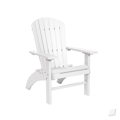 Poly Standard Classic Deluxe Fan Back Adirondack Chair