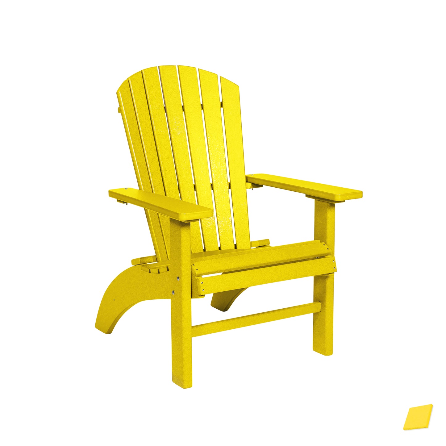 Poly Standard Classic Deluxe Fan Back Adirondack Chair