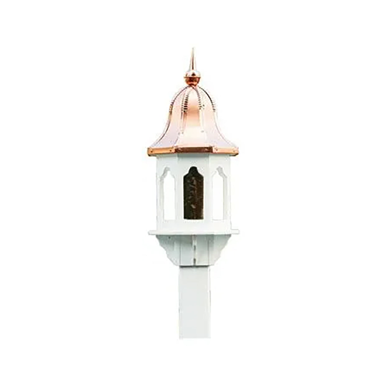 Copper Top Bird Feeders & Houses