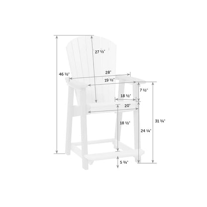 Great Bay Chair - Counter Height