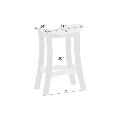 Great Bay Saddle Stool - Bar Height