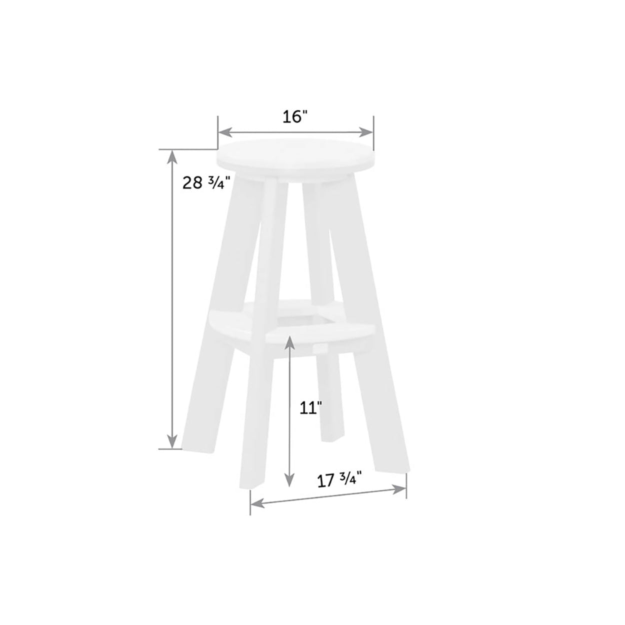 Great Bay Stool - Bar Height