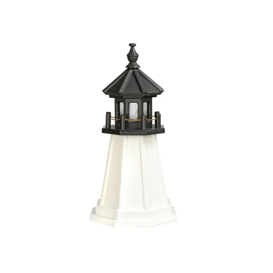 Poly 2' Nautical Decor Lighthouse - Without Base