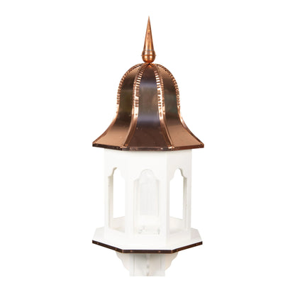 Copper Top Bird Feeders & Houses