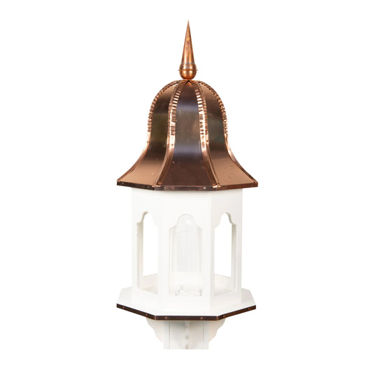 Copper Top Bird Feeders & Houses