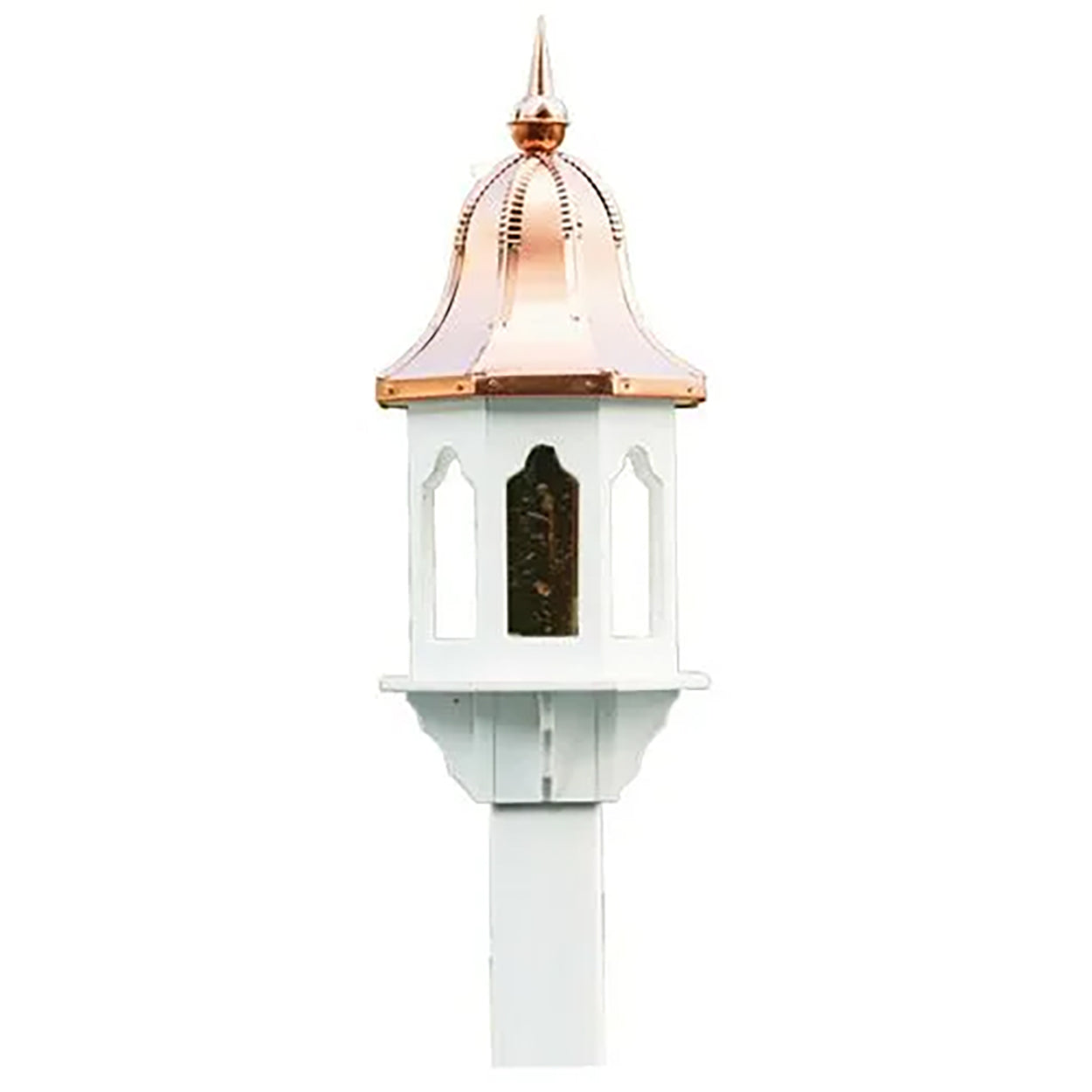 Copper Top Bird Feeders & Houses